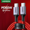 UGREEN USB C Cable High Speed Quick Charge 3 A 1.2m(4Ft) Aluminum Nylon For Samsung Xiaomi HuaweiPhone Accessory miniinthebox