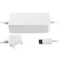 UK Version AC Adapter for Wii (White)