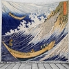 Ukiyoe Wall Tapestry Art Decor Blanket Curtain Hanging Home Bedroom Living Room Decoration Beautiful View From The Window miniinthebox