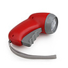 Ultra Bright 3 LEDs Hand-Pressing FlashLight - Red