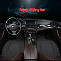 Ultra-Luxury Car Seat Protection Single Seat Without Backrest PU Senior Leather Car Seat Cover For Most Four-Door Sedanamp;SUV