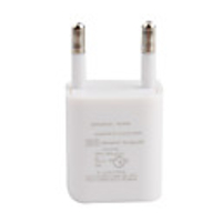 Ultra-Mini USB Adapter/Charger with Data/Charging Cable for iPod/iPhone 2/3 - EU Plug (White)