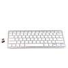 Ultra Slim Aluminum 79-Key Wireless QWERTY Keyboard