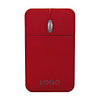 Ultra-Slim Mini USB Optical Wired Mouse (Red)
