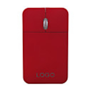 Ultra-Slim Mini USB Optical Wired Mouse (Red)