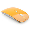 Ultra-Slim USB 2.4GHz Wireless Mouse (Orange)