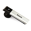Ultra Slim Wireless Bluetooth Handsfree Headset - BH160 (Silver Black)