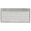 Ultra-slim Wireless Bluetooth V2.0 Rechargeable Keyboard (Silver)