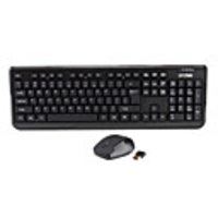 Ultra-thin 2.4G Wireless Keyboard with 1000/1600dpi Mouse Set
