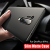 Ultra Thin Black Matte Soft Silicon TPU Protection Case for OnePlus 8 Pro OnePlus 7 Pro One Plus 8 One Plus 7 Shockproof Back Cover
