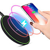 Ultra thin QI Wireless Fast Charger Mobile Phone Wireless Fast Charging Pad for iPhone SANSUNG