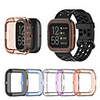 Ultra-thin Soft TPU Protector Case Cover Clear Protective Shell For Fitbit Versa 2 Band Smart Watch bracelet Screen Protector