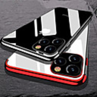 Ultra-thin Transparent Phone Case For for iphone 11 Pro / iphone 11 / iphone 11 Pro Max / iphone XS Max XR XS X 8 Plus 8 7 Plus 7 6 Plus 6 Plating Soft TPU Silicone Full Cover Shockproof