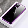 Ultra-thin Transparent TPU Phone Case For for iphone 11 Pro / iphone 11 / iphone 11 Pro Max Plating Soft Silicone Full Cover Shockproof