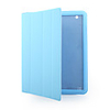 Ultra-thin Wake Up/Sleep Protective Smart Case Skin w/ Stand for Apple iPad 2 Blue