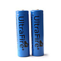 UltraFire 3.7V 2400mAh Rechargeable TR18650 Li-ion Batteries (2-Pack Blue)(11190147)
