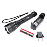 UltraFire 5036 3-Mode Cree Q5 LED Flashlight Set (3W,  200LM,  1x18650)