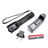 UltraFire 875 Focus Adjustable Zoom 3-Mode Cree XM-L T6 LED Flashlight Set (10W,  1000LM,  1x18650,  3xAAA)