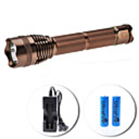 UltraFire 918 5-Mode Cree XM-L T6 LED Flashlight Set (2000LM,  2x18650)