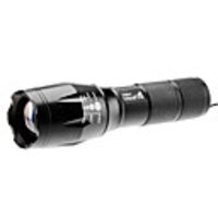 UltraFire A100 Focus Adjustable Zoom 3-Mode Cree XM-L T6 LED Flashlight (10w,  1000LM,  1x18650,  3xAAA)
