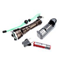 UltraFire C7 5-Mode Cree XM-L T6 LED Flashlight Set (10W,  1000LM,  1x18650)