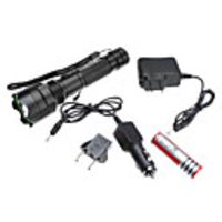 UltraFire C8 3-Mode Cree Q5 LED Flashlight Set (3W,  200LM,  1x18650)