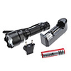 UltraFire C8 5-Mode Cree Q5 LED Flashlight Set (3W,  200LM,  1x18650)