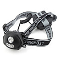 UltraFire CREE Q5 LED Headlamp with 3 Color Changing LED (Black)