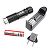 UltraFire JQ-1 Focus Adjustable Zoom JB 5-Mode Cree XM-L T6 LED Flashlight Set (10W,  1000LM,  1x18650)