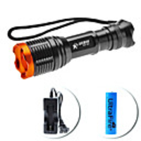 UltraFire KC-01 Focus Adjustable Zoom 5-Mode Cree XM-L T6 LED Flashlight Set (700LM,  1x18650)