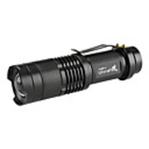 UltraFire Mini Adjustable Focus Zoom 1-Mode Cree Q5 LED Flashlight with Clip (1xAA)