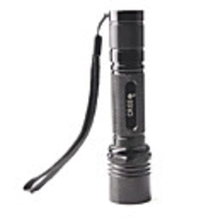 UltraFire WF-504B CREE Q5 1 Mode 210 Lumens LED Flashlight Black (1 18650 not included)(11190010)