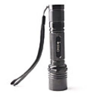 UltraFire WF-504B CREE Q5 5 Mode 210 Lumens LED Flashlight Black (1 18650 not included)(11190020)