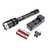 UltraFire X8 5-Mode Cree XM-L T6 LED Flashlight Set (10W,  1000LM,  2x18650)