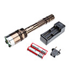 UltraFire X8 5-Mode Cree XM-L T6 LED Flashlight Set (10W,  1000LM,  2x18650)