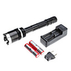 UltraFire X9 Focus Adjustable Zoom 5-Mode Cree XM-L T6 LED Flashlight Set (10W,  1000LM,  1x18650)