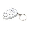 Ultrasonic Insect Mosquito Repeller Electronic Keychain Silvery