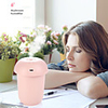 Ultrasonic Mini Air Humidifier 180ML Aroma Essential Oil Diffuser for Home Car USB Fogger Mist Maker with LED Night Lamp