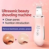 Ultrasonic Skin Peeling Machine Ultrasonic Scrubber Shovel Cleaner Blackhead Acne Removal Deeply Clean Facial Lifting Massager