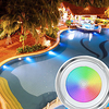 Underwater Lights Submersible Lights 18W 30W 36W Waterproof Warm White RGB White 12V Outdoor Lighting Swimming Pool Courtyard 252-333-441-531-630 LED Beads miniinthebox