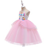 Unicorn Dress Cosplay Costume Masquerade Girls