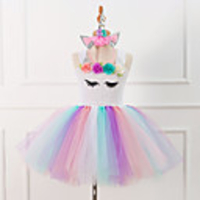 Unicorn Dress Costume Girls