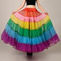 Unicorn Pony Classic Lolita Dress Petticoat Hoop Skirt Tutu Under Skirt Women