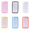 Unique Clear Back Case with Colorful Frame for iPhone 4/4S