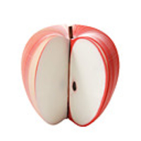 Unique Creative Apple Shaped Memo Pad - Large (About 150-Page)