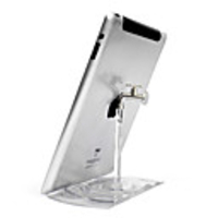 Unique Faucet with Water Flowing Stand for the New iPad,  iPad 2 and Tabblets (Transparent White)