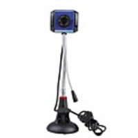 Unique Premium Webcam with Microphone (Blue)