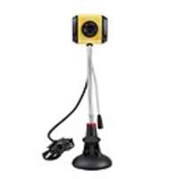 Unique Premium Webcam with Microphone (Yellow)