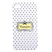Unique Printing Protective Back Case for iPhone 4 - White