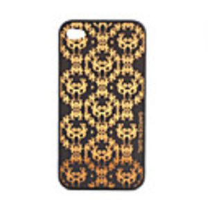 Unique Translucent Hard Case for iPhone4G(Orange)